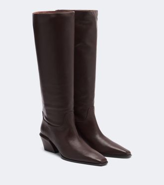 PARIS TEXAS Botas altas Bettina de piel