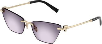Tiffany & Co. TF3120 62438H Womens Sunglasses Gold Size 61