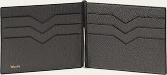 Valextra Mens Grip 6-Card Holder