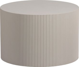 Woood Beistelltisch »Prague« runde Form, aus gepresstem Plattenmaterial, Höhe 40 x ø 60 cm