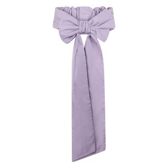 Red Valentino Hair Accessories, female, Purple, Size: S Flared Bow Hair Band