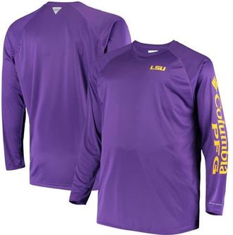 Columbia Mens Columbia Purple LSU Tigers Big & Tall Terminal Tackle Long Sleeve Omni-Shade T-Shirt at Nordstrom, Size Xxx-Large