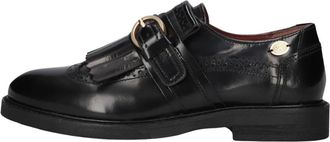 Fred De La Bretoniere Frosh Lori Loafer - Dames - Loafers - Zwart - 42 EU - Leer - Schoenen
