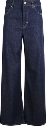 Max Mara Dames, Jeans, Blauw, Maat: 2XS Katoen