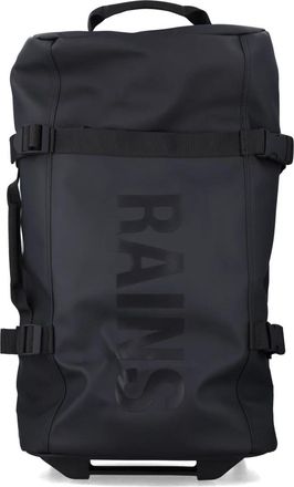 Rains Large Suitcases, unisex, Black, Size: ONE SIZE Texel Check-in Bag
