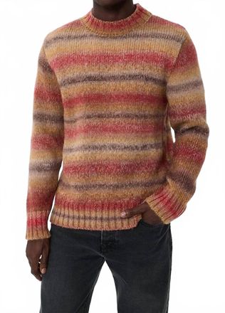 Far Afield Dieter Nepalese Sunset Sweater In Orange