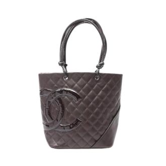 Chanel Pre-owned Bolso Tote Piel Charol L&iacute;nea Cambon - Pre-owned - Mujer - Marr&oacute;n - ONE SIZE