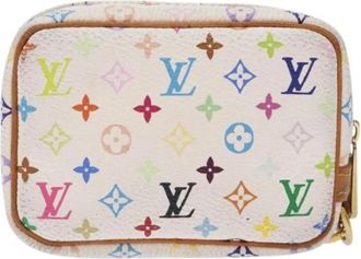 Louis Vuitton Pre-owned Canvas Clutch - Dames - Vintage Clutch - Veelkleurig - ONE Size - Vintage