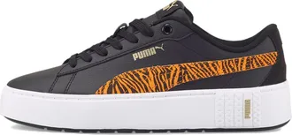Puma (WMNS) PUMA Mash Platform Black White Orange 383877-01