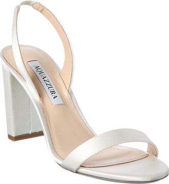 Aquazzura So Nude 85 Leather Sandal