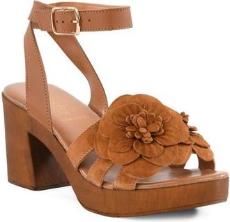 Seychelles Chasing Sunsets Ankle Strap Platform Sandal in Brown at Nordstrom, Size 6.5