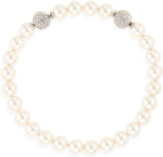 Swarovski Matrix Bracelet in White/Silver at Nordstrom