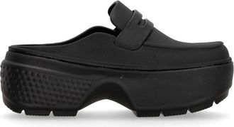 Crocs Clogs, unisex, Black, Size: 8 US Black Stomp Loafer Trendy Slip-on Design
