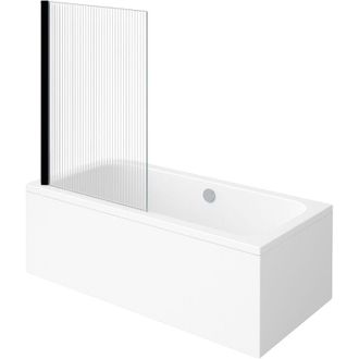 Villeroy & Boch Ba&ntilde;era Recta Villeroy & Boch Architectura Acr&iacute;lica 170 X 80 Cm + Mampara De Ba&ntilde;era Izquierda Aurys Raywall Cromada
