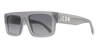 Dsquared2 Dark Grey Browline Mens Sunglasses ICON 0008/S 0KB7/9O 54