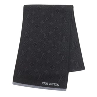 Louis Vuitton Pre-owned Scarves, female, Black, Size: ONE SIZE Pre-owned Stole