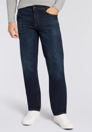 MAC Broeken Regular-fit-Jeans MAC Rick, Herren, Gr. 30, L&auml;nge 32, braun (dunkelblau authentic used od braun), Denim/Jeans, Obermaterial: 99% Baumwolle, 1% Elastha