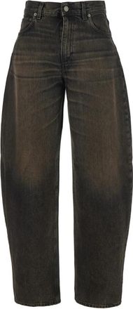 Haikure Bruine Bibi Jeans - Dames - Loose Fit Jeans - Bruin - W26 - Katoen - Jeans