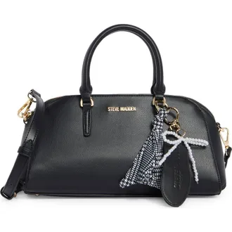 Steve Madden Bkeela East/West Satchel Crossbody Bag in Black at Nordstrom Rack