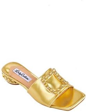 Lady Couture Amore Sandal in Gold at Nordstrom Rack, Size 12