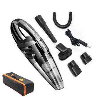 Gabrielle Aspiradora De Mano Inal&aacute;mbrica Potente De 120 W Y 2000 Mah Con Funci&oacute;n H&uacute;meda Y Seca, Filtro Hepa Lavable Y 5 Boquillas, Recargable Para El Hogar, La 