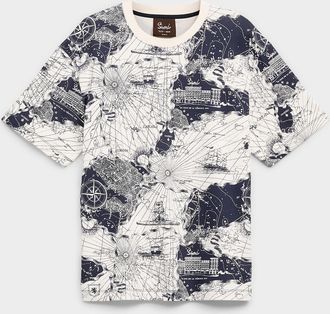 Simons Womens A Grand Voyage T-shirt Our History, Our Heritage Collection Unisex