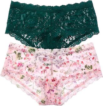 Hanky Panky Set Of 2 Signature Lace Boyshort