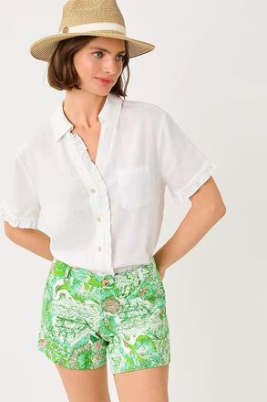 Lilly Pulitzer Carden Ruffle Top