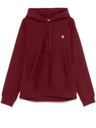 Carhartt Work in Progress American Script hoodie - Red