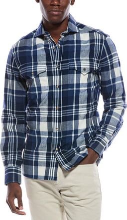 Brunello Cucinelli Easy Fit Western Shirt