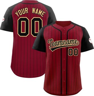 Generic Custom Men Women Kids Baseball Jersey Customized Softball Jersey Shirts Personalized Name Number Baseball Jerseys