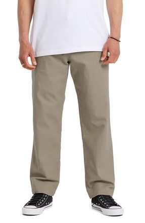 Quiksilver Stretch Canvas Beach Pants in Seneca Rock at Nordstrom, Size X-Large
