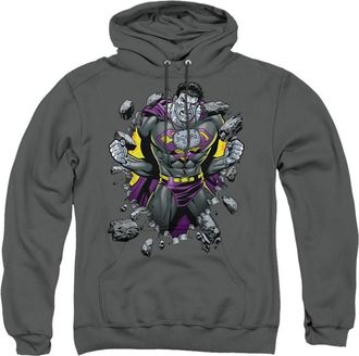 Gildan Superman Bizzaro Breakthrough Adult Pull Over Hoodie / Hooded Sweatshirt