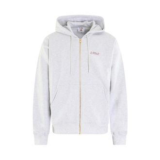 Casablanca Loopback Marle Sweatshirt - Heren - Vesten met rits - Grijs - XL - Hoodies & sweatvesten