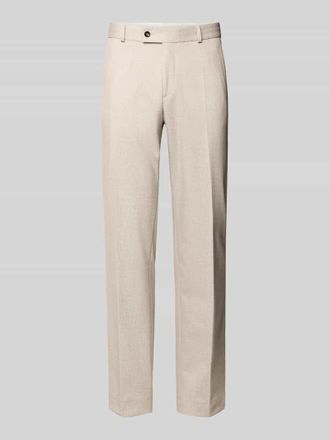 CG - Club of Gents Slim Fit Stoffhose mit Viskose-Anteil Modell Paco in Beige, Gr&ouml;&szlig;e 102