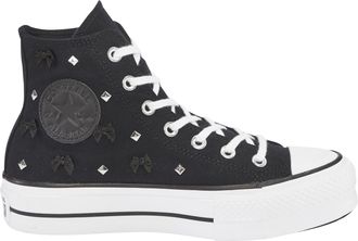 Converse Sneaker CONVERSE CHUCK TAYLOR ALL STAR LIFT, Damen, Gr. 39,5, schwarz, silber, wei&szlig;, Textil, Schuhe Sneaker