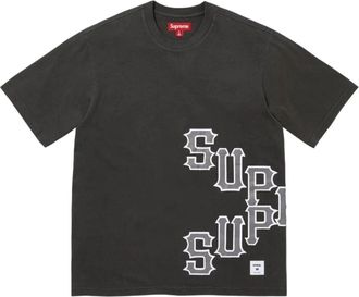 SUPREME SS26 Cracked Spellout S/S T-Shirt Black SUP-SS26-060-BLK