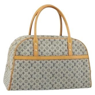 Louis Vuitton Pre-owned Handbags, female, Blue, Size: ONE SIZE Pre-owned Monogram Mini Canvas Hand Bag