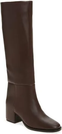 Nordstrom Hanna Tall Boot in Brown Fawn at Nordstrom Rack, Size 9.5 Regular Calf