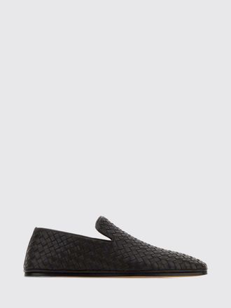 Bottega Veneta Palazzo Intrecciato Lambskin Loafers