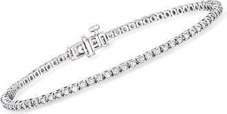Ross-Simons 1.00- Lab-Grown Diamond Tennis Bracelet in Sterling Silver
