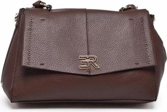 Ermanno Scervino Tassen, Dames, Bruin, ONE Size, Su&egrave;de, Eba Schoudertas