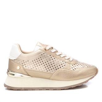 Xti Womens Trainer Sneakers In Gold