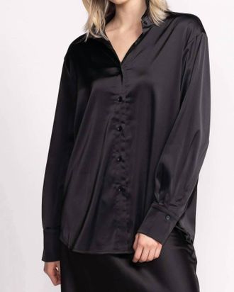 Pink Martini Myla Top In Black