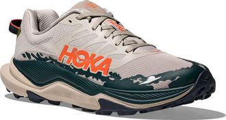 Hoka One One Trailrunningschuh HOKA ONE ONE TORRENT 4, Herren, Gr. 44,5, putty, blau twilight, Synthetik, Textil, mehrfarbig, Schuhe Trailrunningschuh