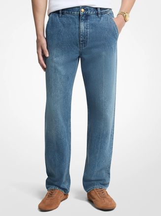 Michael Kors Finn Straight-Leg Denim Jeans