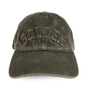 Golden Goose Journey Baseball Cap - unisex - Petten - Groen - ONE Size - Katoen - Accessoires