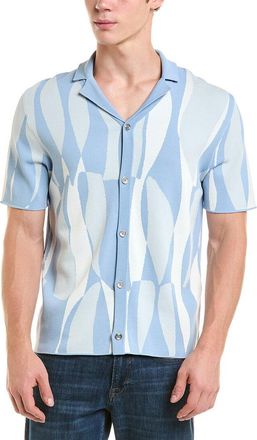 Reiss Conrad Jacquard Detail Sweater
