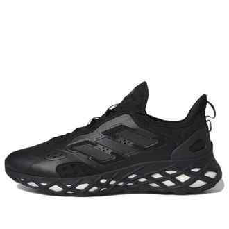 adidas Web Boost Running Sportswear Lifestyle Shoes Triple Black GZ6445