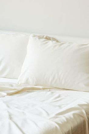 BedVoyage Cooling 100% Viscose Pillowcase Set - Soft, Breathable Comfort in Ivory at Nordstrom, Size Standard